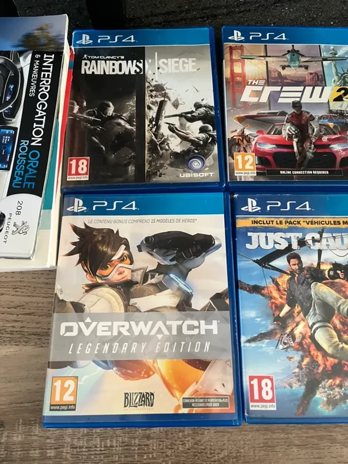 Lot de jeux ps4 - photo numéro 2