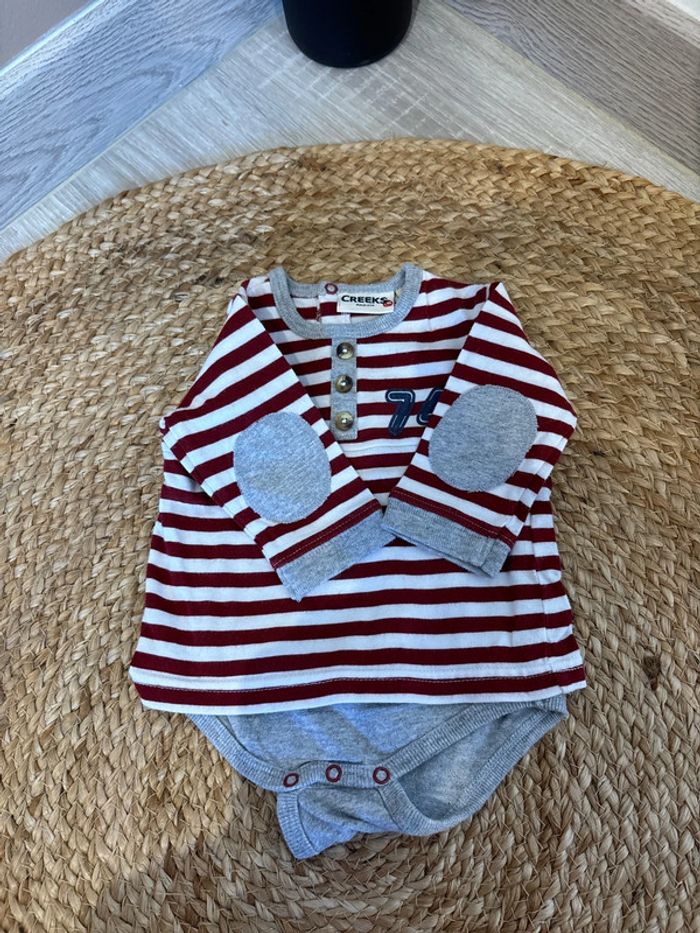 Pull body garçon 3 mois creeks - photo numéro 3