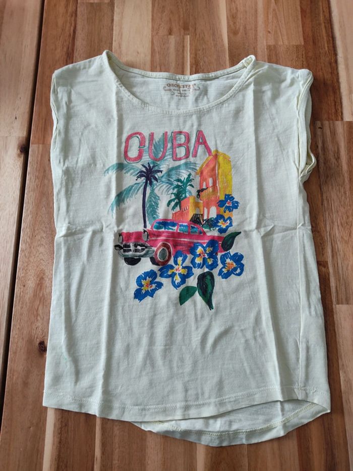 Tee-shirt manches courtes fille 10 ans