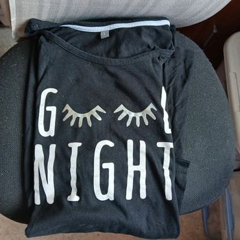 Tee-shirt femme  noir