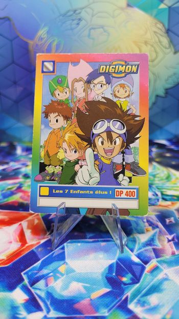 Carte Digimon Les 7 Enfants élus ! 1/34 Édition Série TV