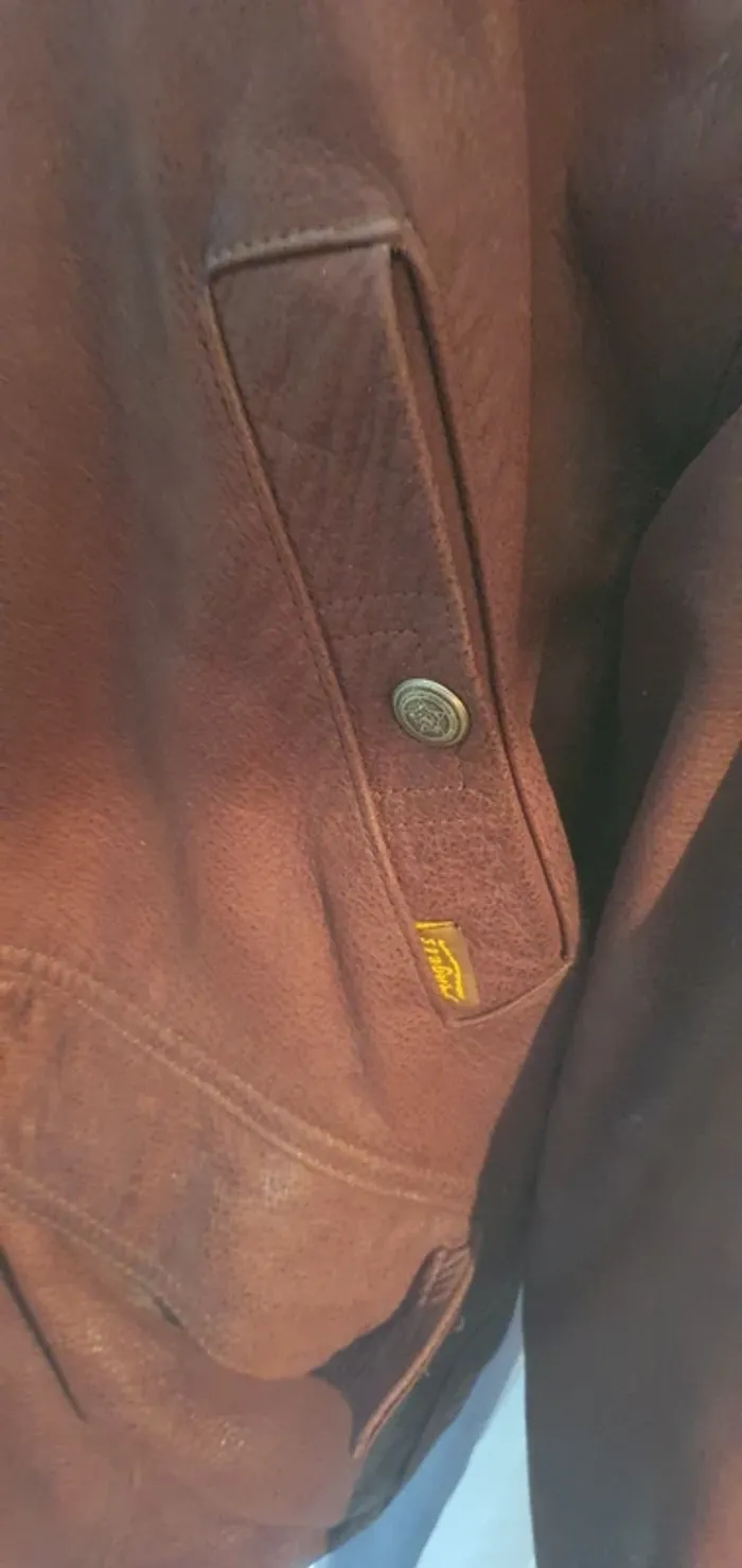 Manteau cuir moto Angel's M - photo numéro 5