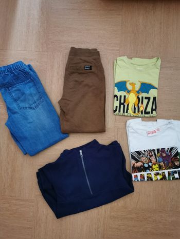 Lot vêtement 8 ans garçon TBE hiver