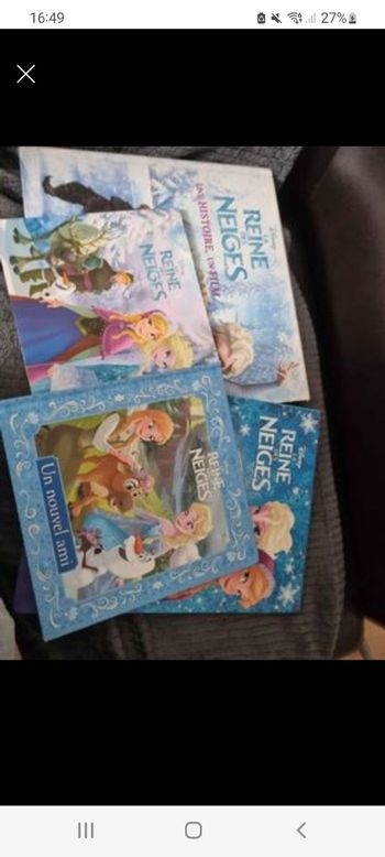 Livre reine des neiges