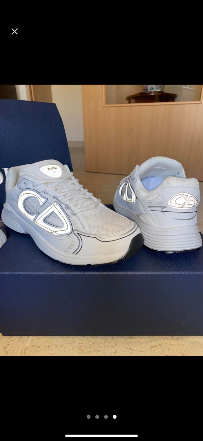 Basket Dior b30 blanche 41 - photo numéro 4