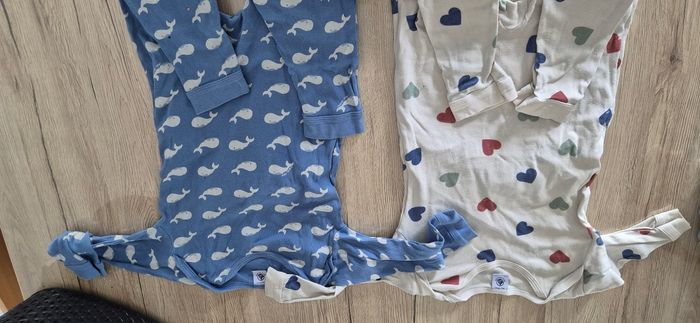 Lot pyjama sans pieds