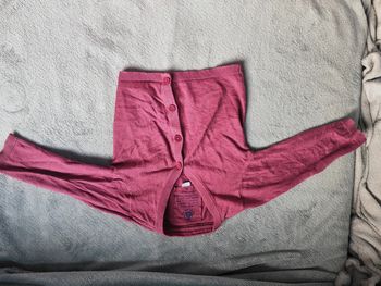 Gilet bordeaux petit bâteau 12 mois