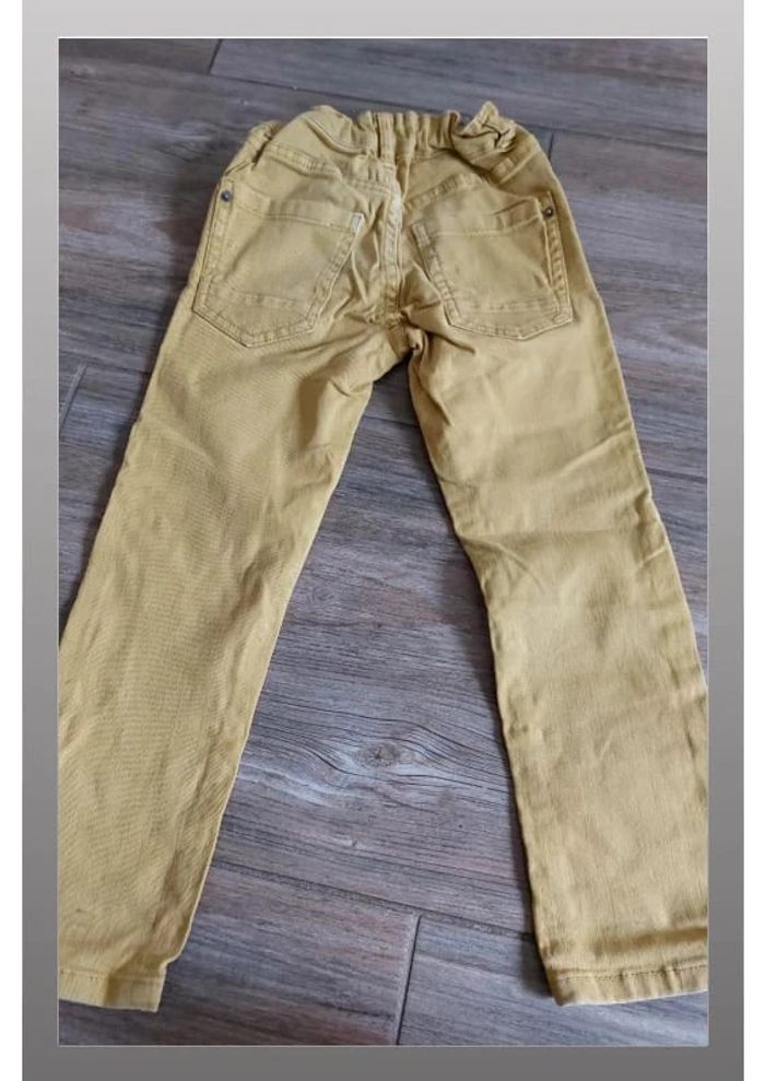 Jeans jaune kiabi 5 ans - photo numéro 3