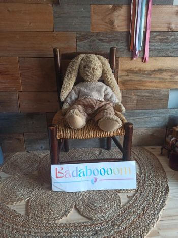 peluche lapin jours heureux tbe