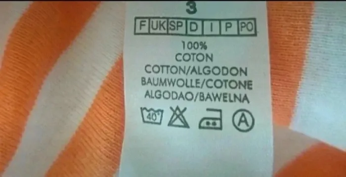 Blouse cache-coeur orange/blanc Basic One T 3 (40/42) Neuf - photo numéro 5