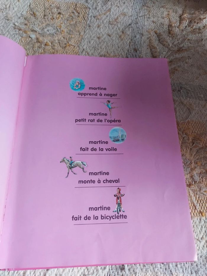 Magnifique livre Martine 5histoire en 1 - photo numéro 4