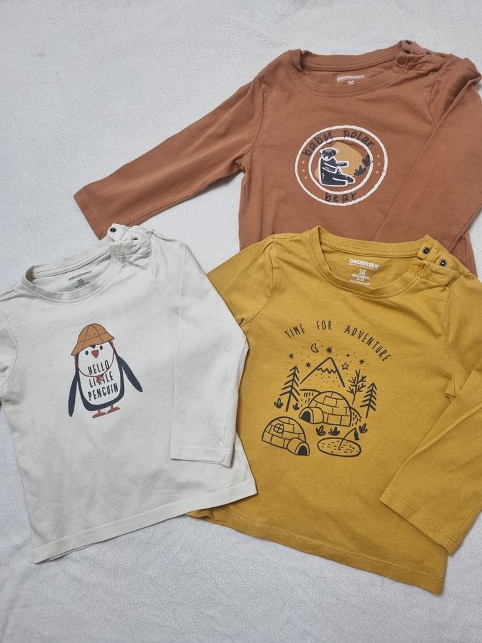 Sous pull garçon T 36mois 92cm - photo numéro 2