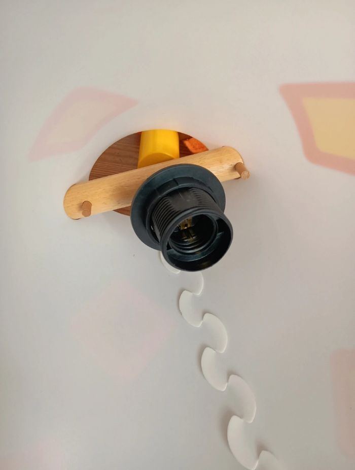 Luminaire "lion" pour chambre d'enfant - photo numéro 3