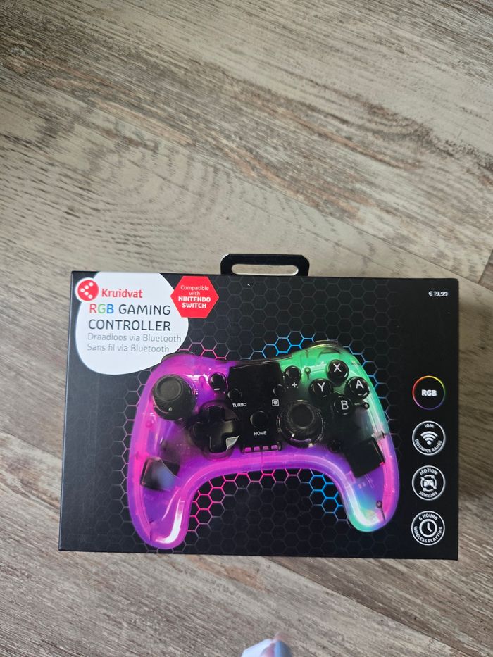 Manette pour switch sans fil neuve