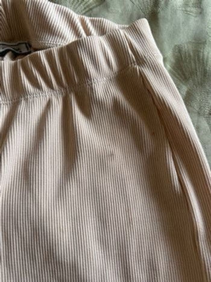 Pantalon évasé beige pimkie - photo numéro 3