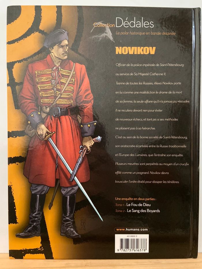 BD Novikov Le Fou de Dieu - photo numéro 2