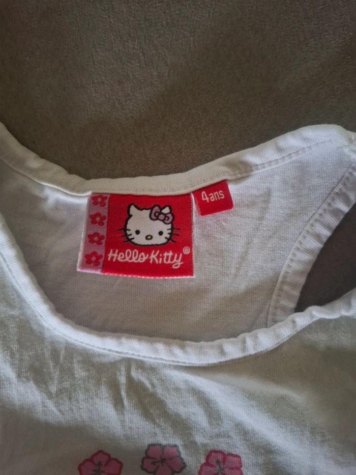 Débardeur hello kitty taille 4 ans - photo numéro 3