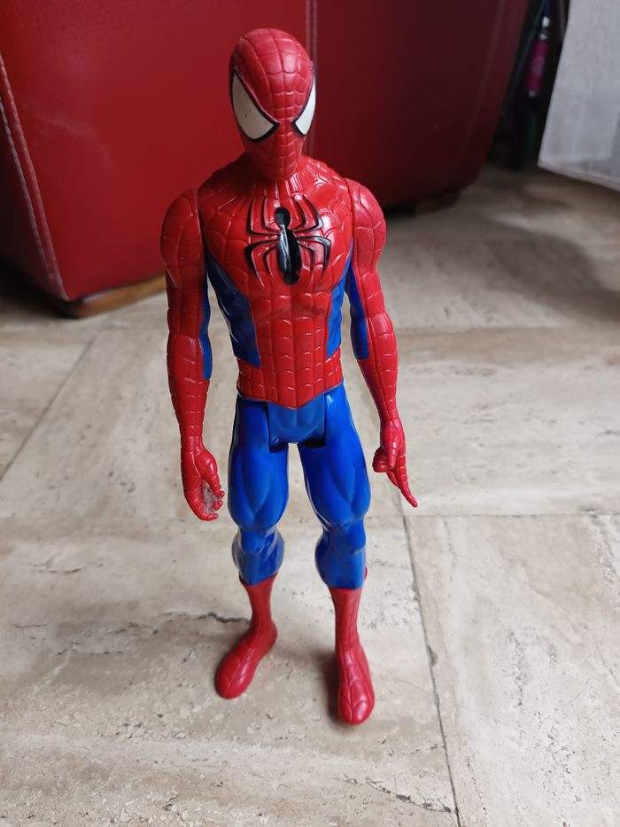 Figurine spiderman + captain america - photo numéro 2