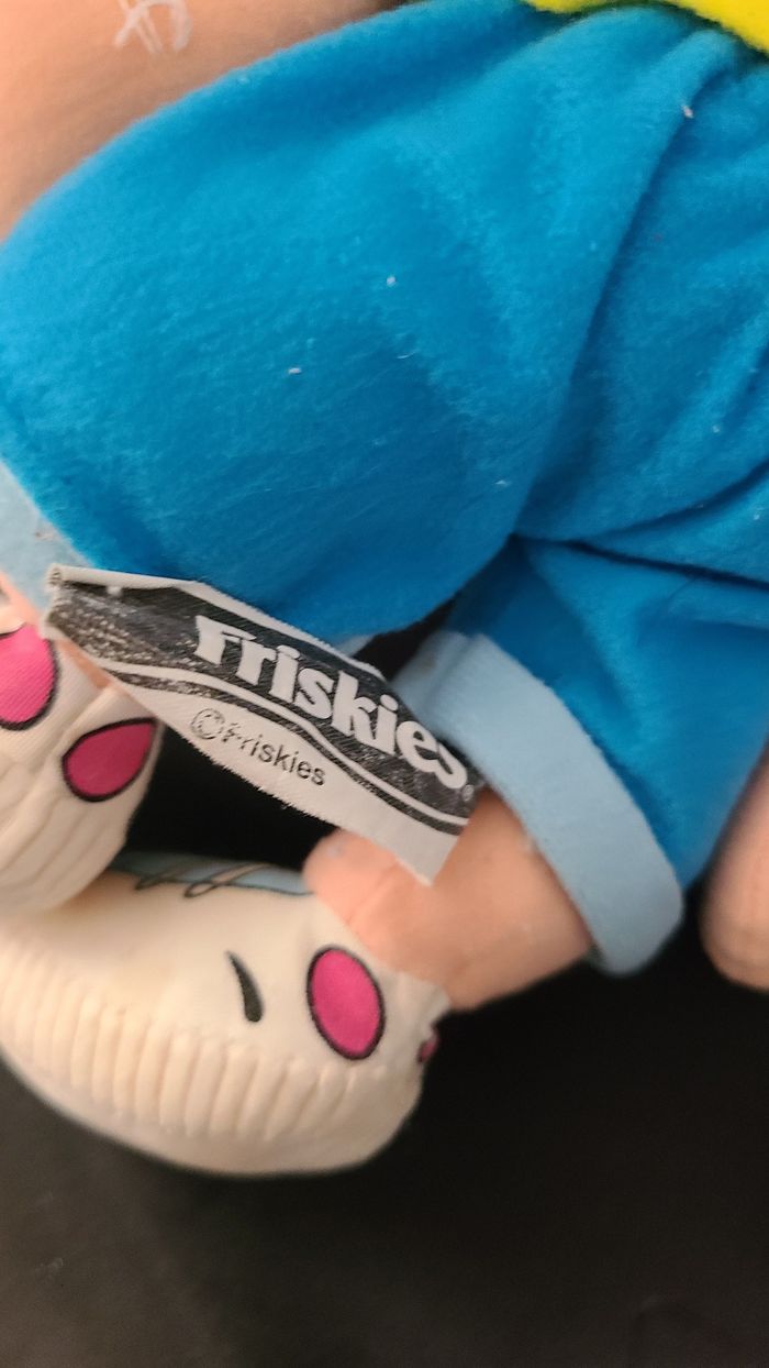 peluche marmotte castor vintage friskies vintage - photo numéro 2