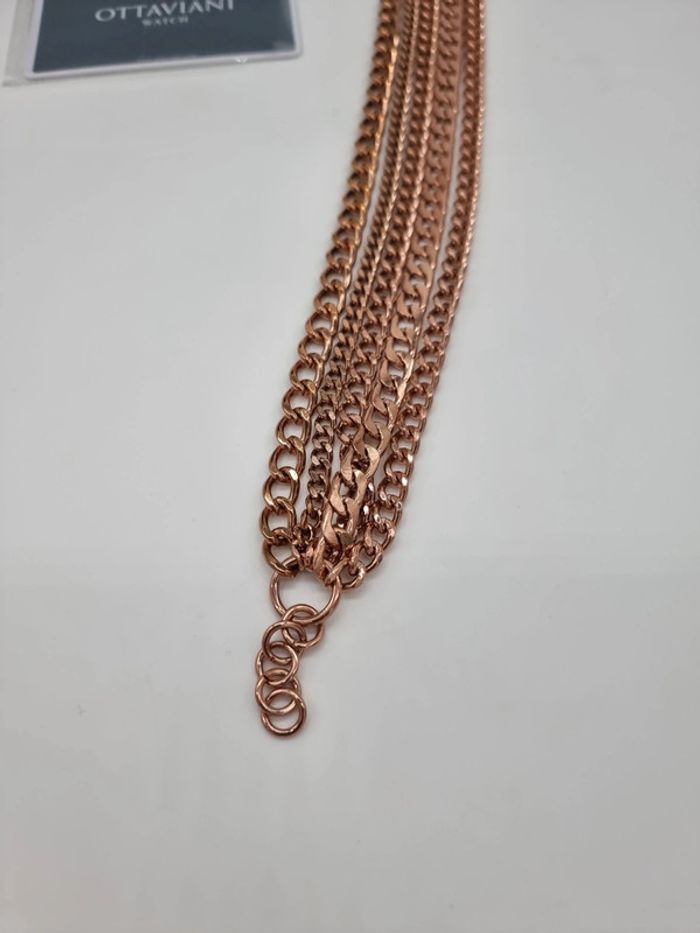 Ottaviani montre femme quartz multi rangs or rose - photo numéro 7