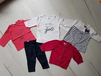 Ensemble 5 pièces fille hiver 1mois🌟