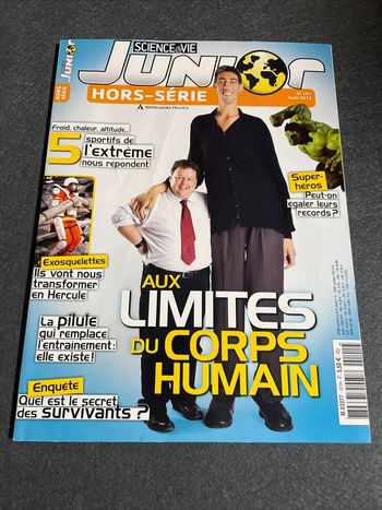 Science&Vie Junior Hors Série N°101 Aux Limites du Corps Humain