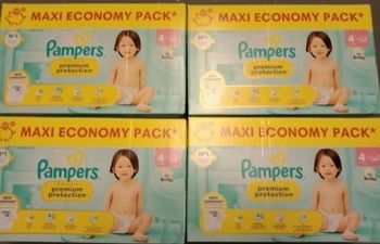 Couches pampers premium protection T4