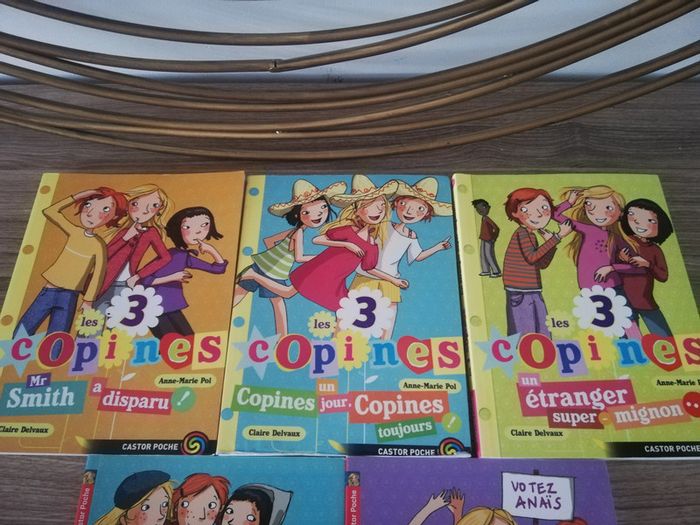 Lot de 5 livres "les 3 copines" dès 8 ans - photo numéro 2