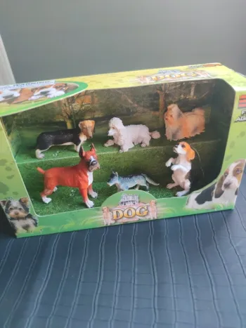Play set figurine de chiens de collection