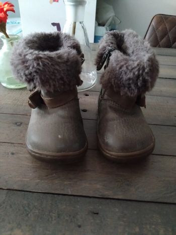 Bottines fourrure bébé fille Mayoral t 21