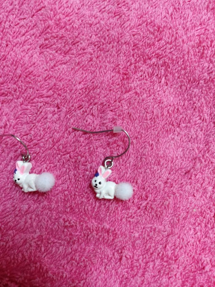 Boucles d'oreilles fantaisie - photo numéro 2