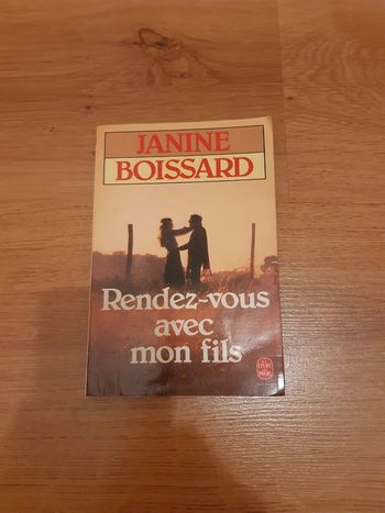 Livre rendez-vous avec mon fils de Janine Boissard