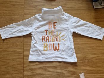 T shirt manche longue col roule