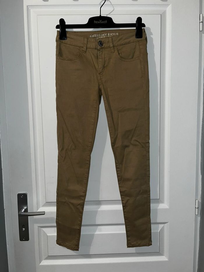 Jean beige, taille XS