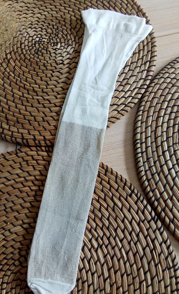 Lot 2 collants fins TAO taille 18/20 - photo numéro 2