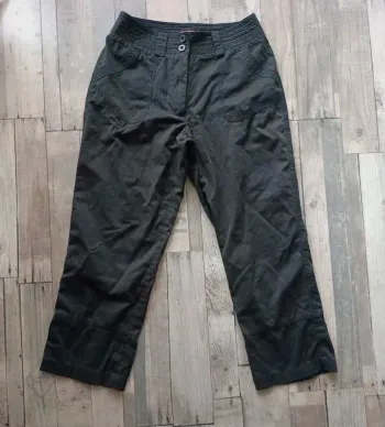 Pantalon noir 3/4 Phildar 36