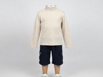 Sous pull beige 10 ans Okaidi