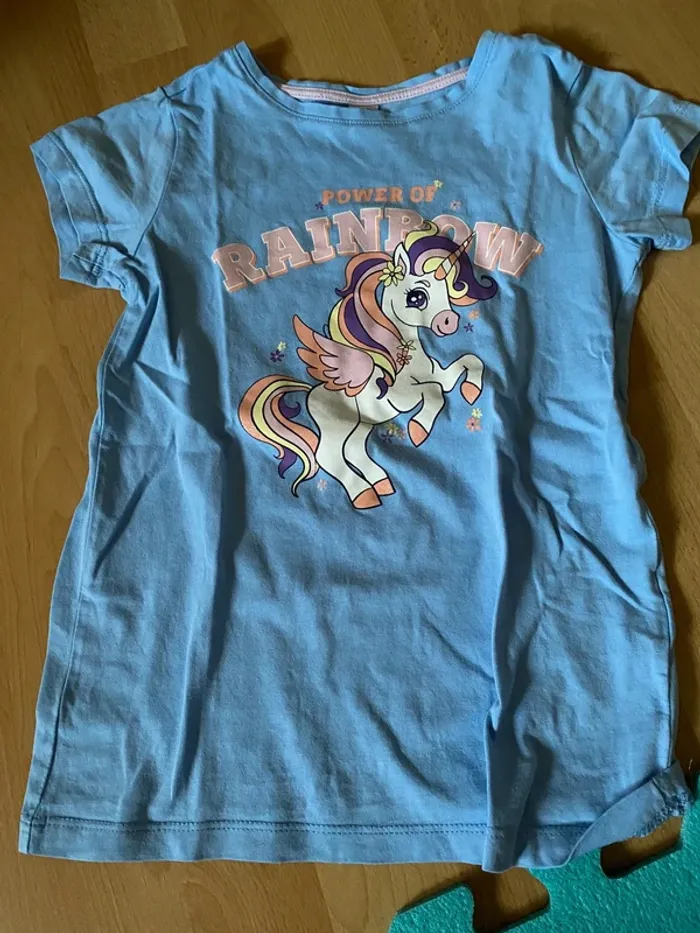 T-shirt « Power of Rainbow » DopoDopo Taille 128