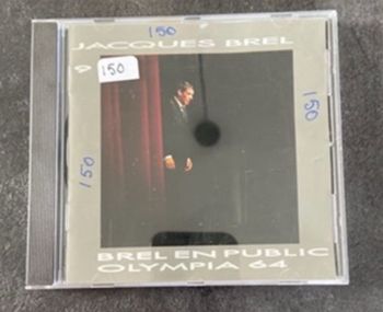 Album Jacques Brel en public Olympia 64