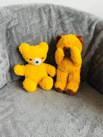 Lot peluches anciennes rétro vintage Nounours