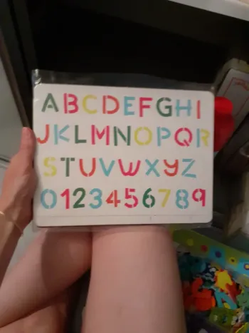 Plaques alphabet
