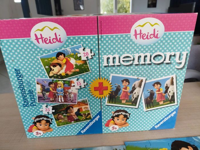 Puzzles mémo heidi