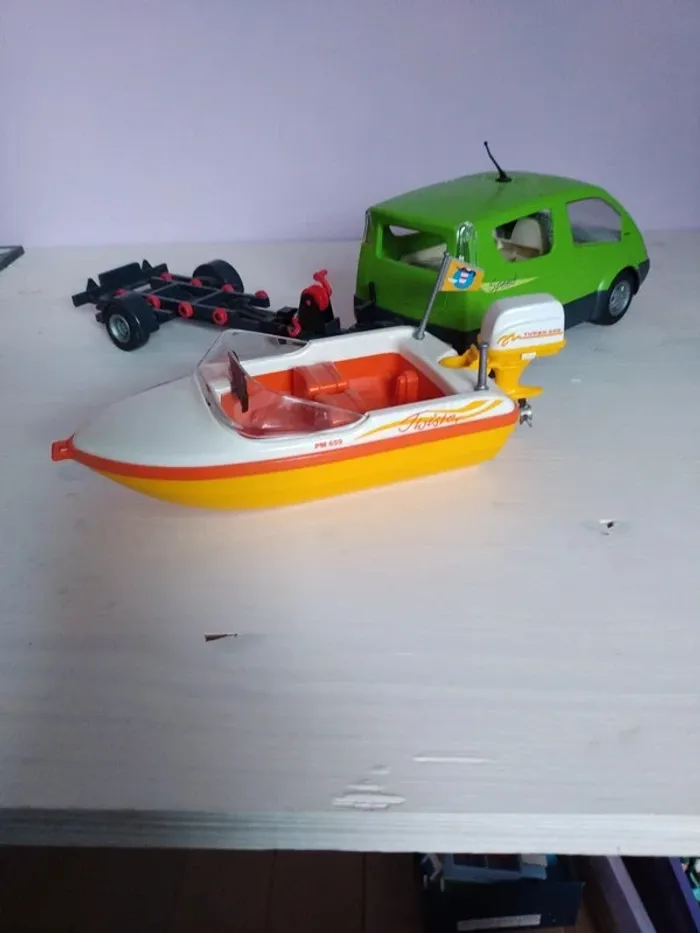 Ensemble Family Bateau + Voiture Playmobil - photo numéro 4
