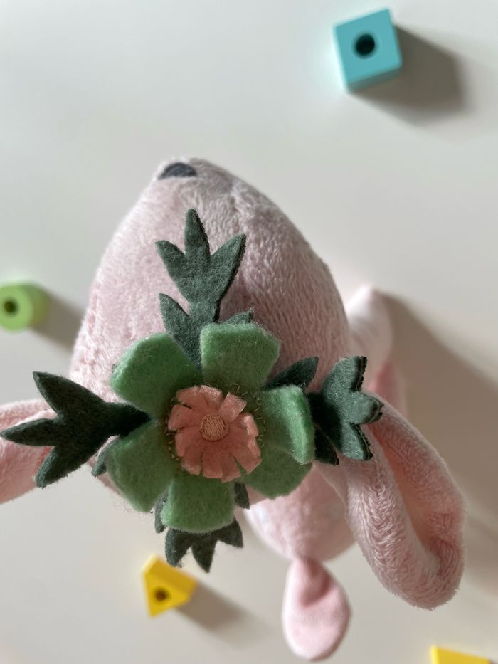Peluche faon rose - photo numéro 6