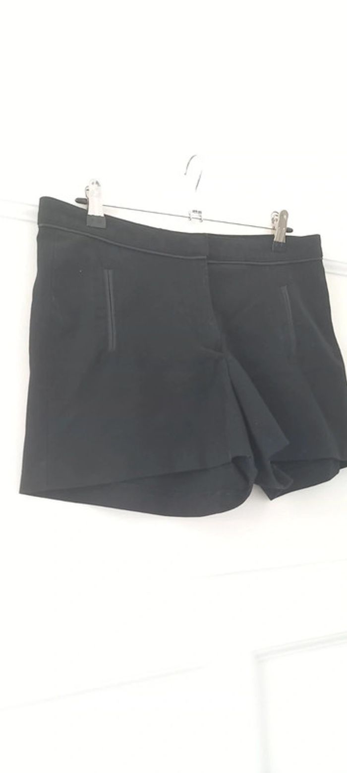 Short noir ajusté Naf Naf 38 habillé - photo numéro 3