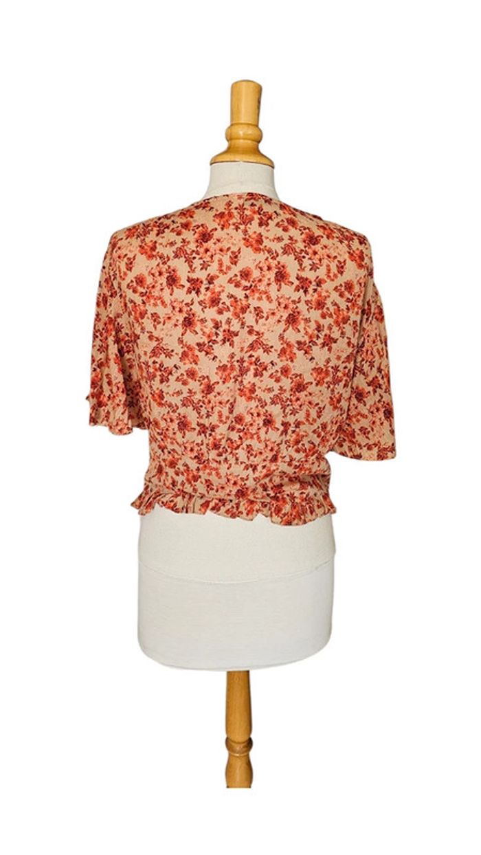 blouse 'Zara' abricot taille S - photo numéro 2