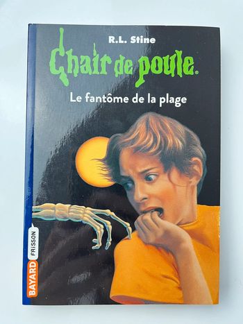Livre neuf Chair de poule "Le fantôme de la plage"