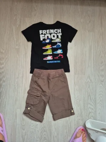 Tee shirt foot