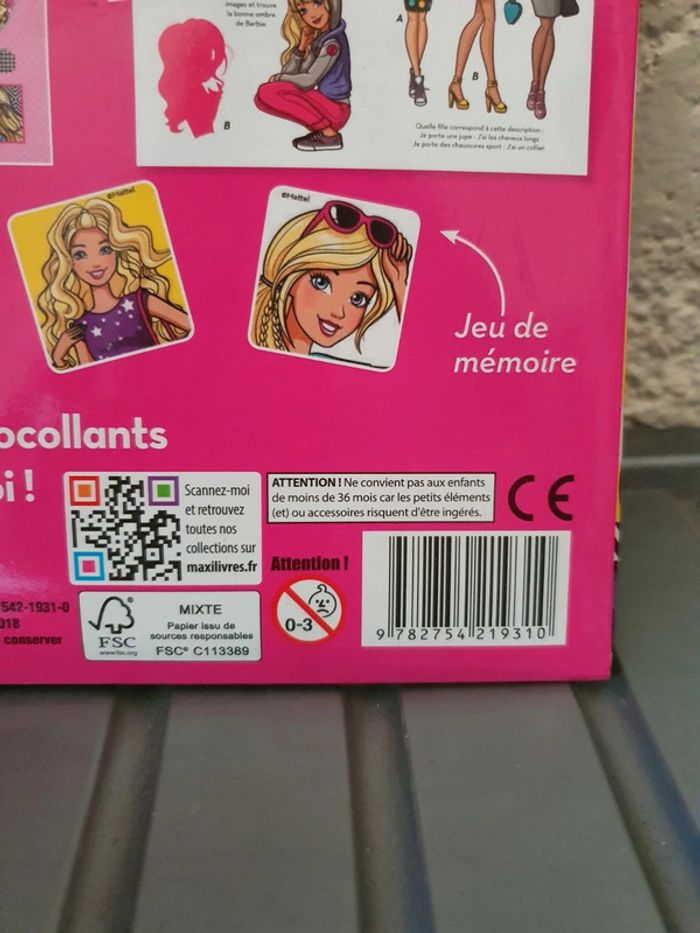 Pochette jeux barbie - photo numéro 3