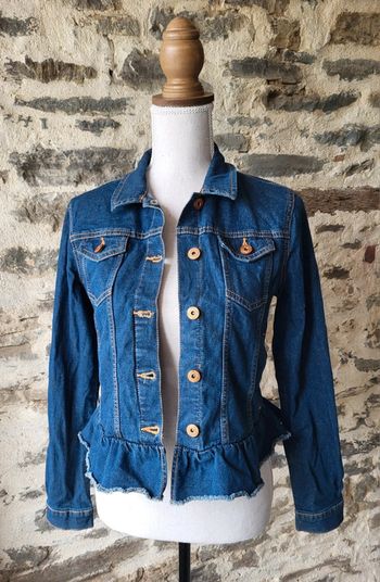 Veste en jean bleue foncée La Redoute Taille 34